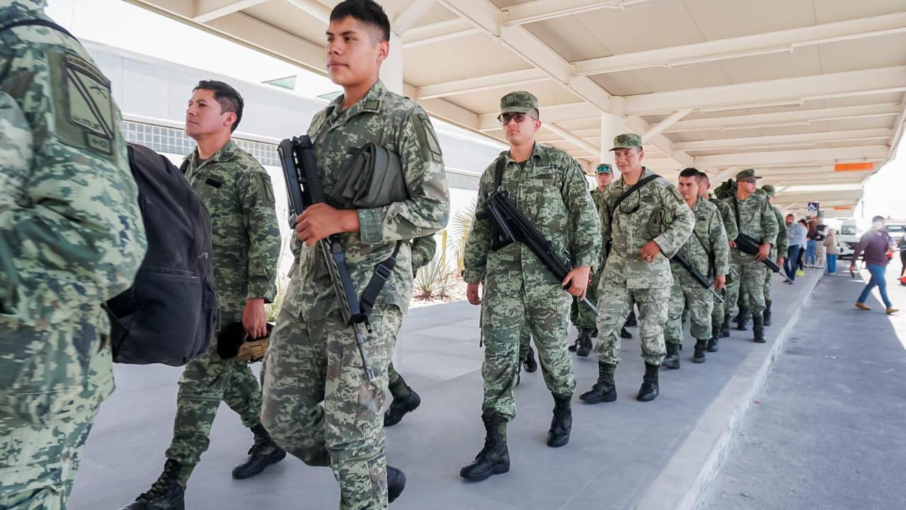 ARRIBAN A BC 1 500 AGENTES DE SEDENA Y GUARDIA NACIONAL PARA REFORZAR